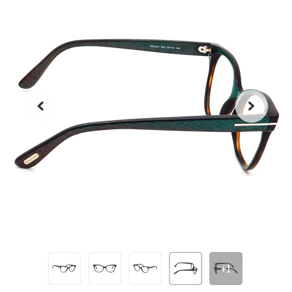 Tom Ford Women's Dark Havana Iridescent Glasses - Picture 15 of 15